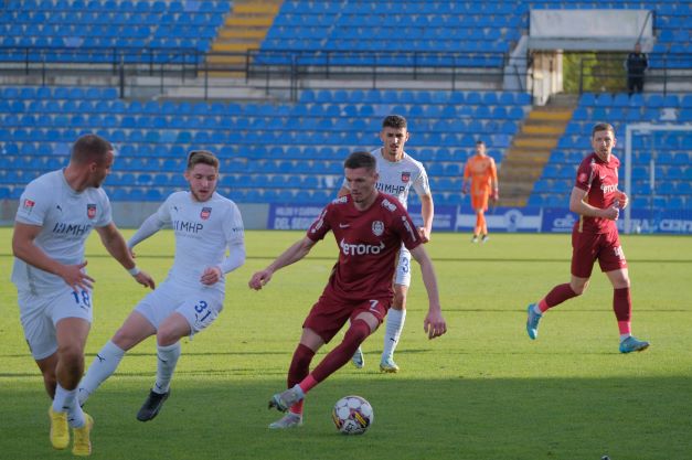 Ermal Krasniqi a venit la CFR Cluj după ce a impresionat în Conference League /FOTO: CFR Cluj 1907 - Facebook