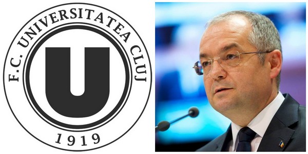 Emil Boc speră la salvarea Universității Cluj de la retrogradare /FOTO 1: FC Universitatea Cluj - Facebook