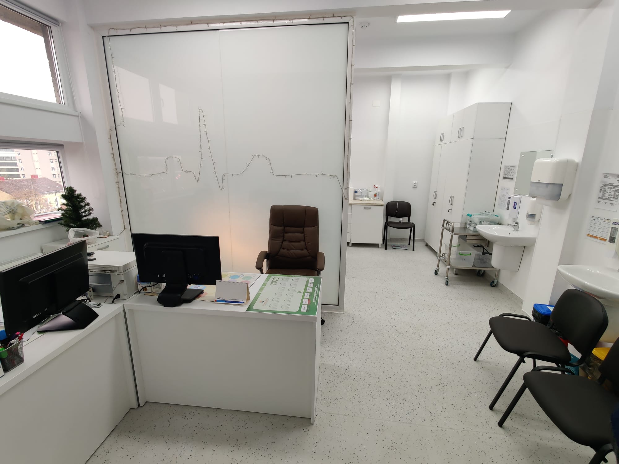 Ambulatoriul Spitalului de Boli Infecțioase a fost modernizat. Sursă foto Consiliul Județean Cluj