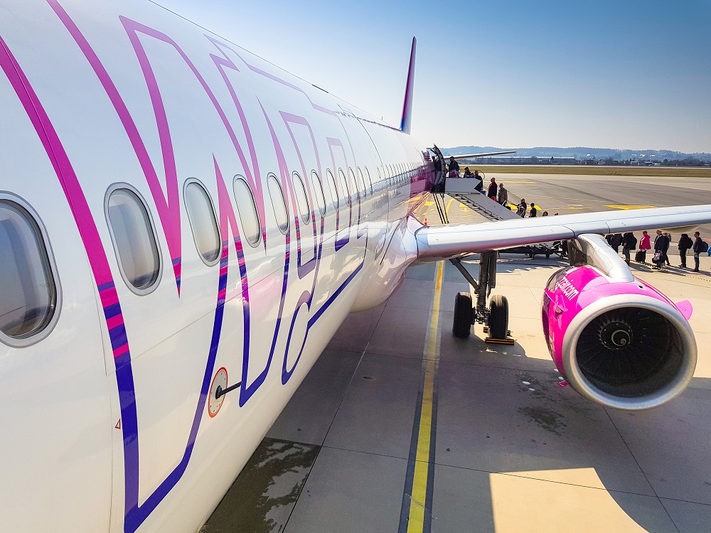 Îmbarcare avion Wizz Air. Sursă foto depositphotos.com