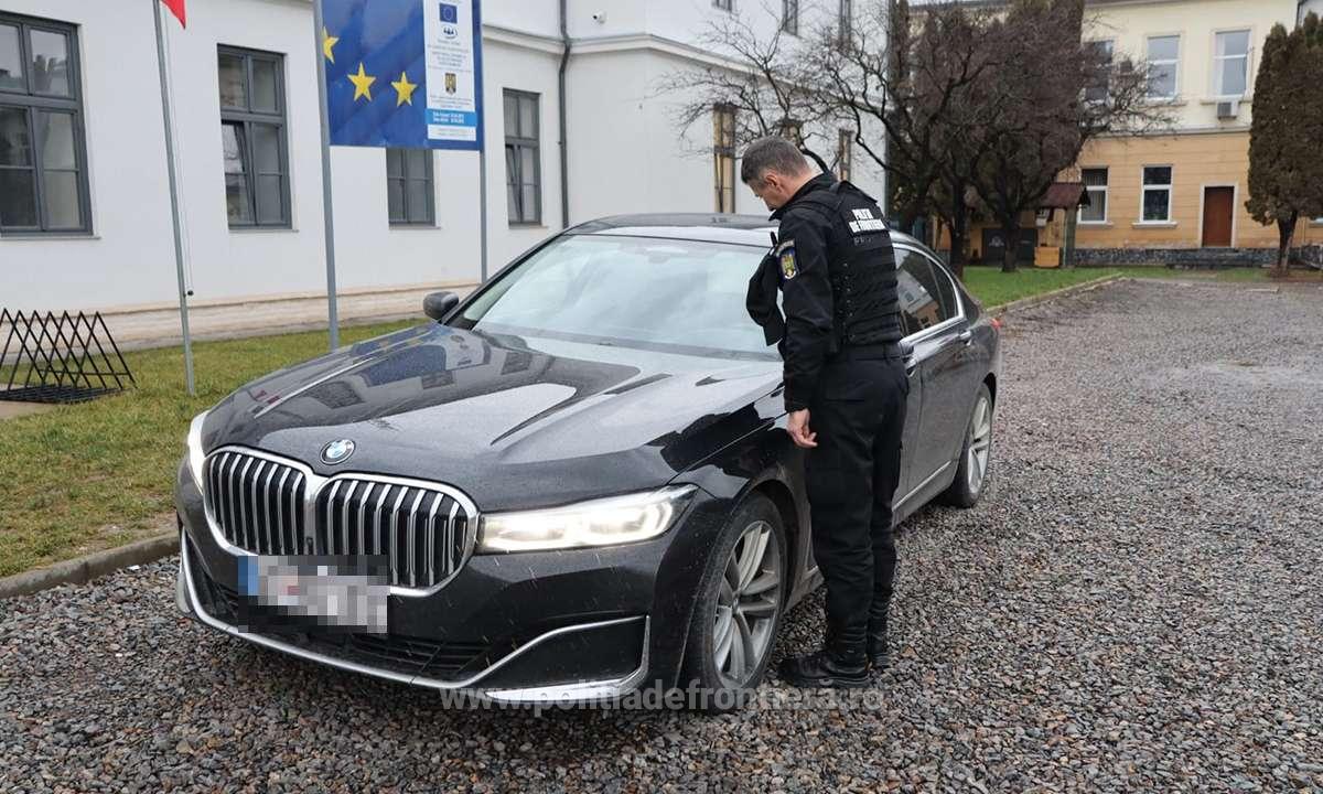 Mașină de lux furată din Slovacia