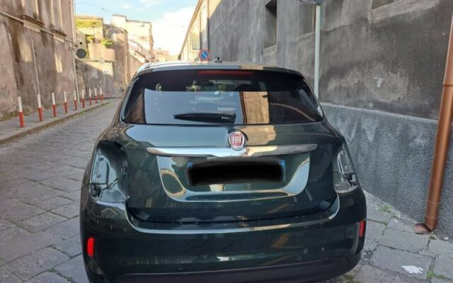 Mașina închiriată în Catania de cuplul din Cluj jecmănit / Foto: g4media.ro - arhiva personală a cuplului