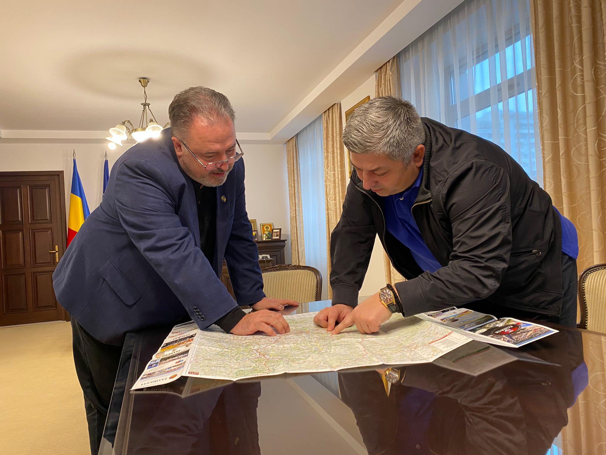 Vicepreședintele CJ Vakar Istvan și președintele CJ Cluj
