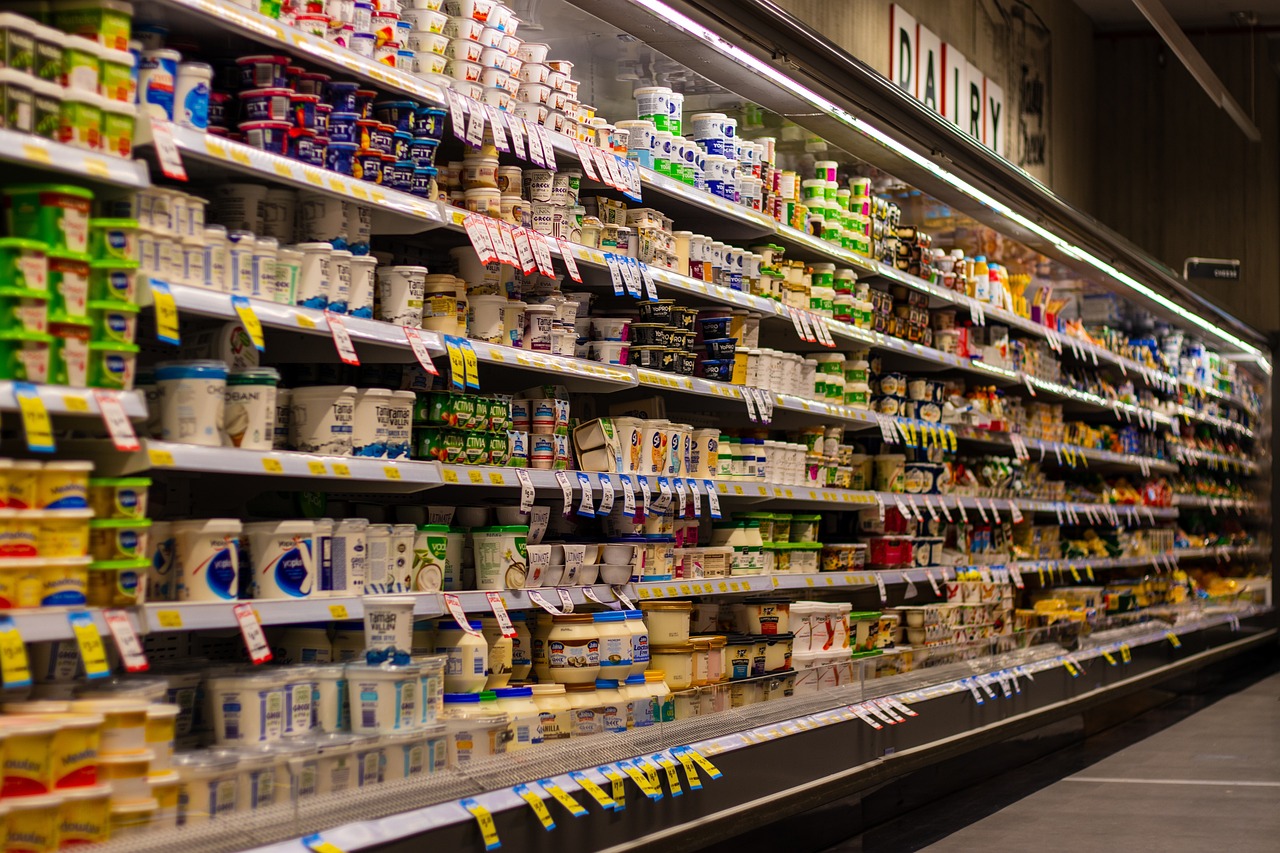 Alimentele s-au scumpit cu 22% anul trecut