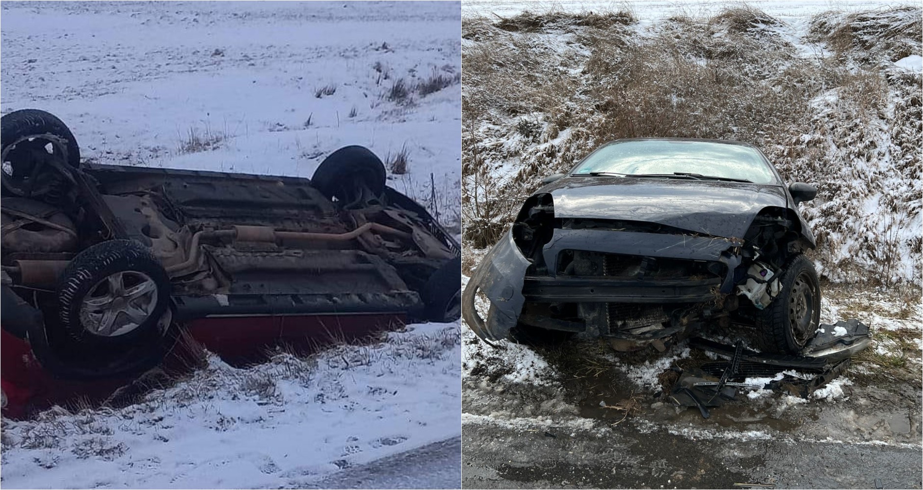 Două accidente de circulație a avut loc