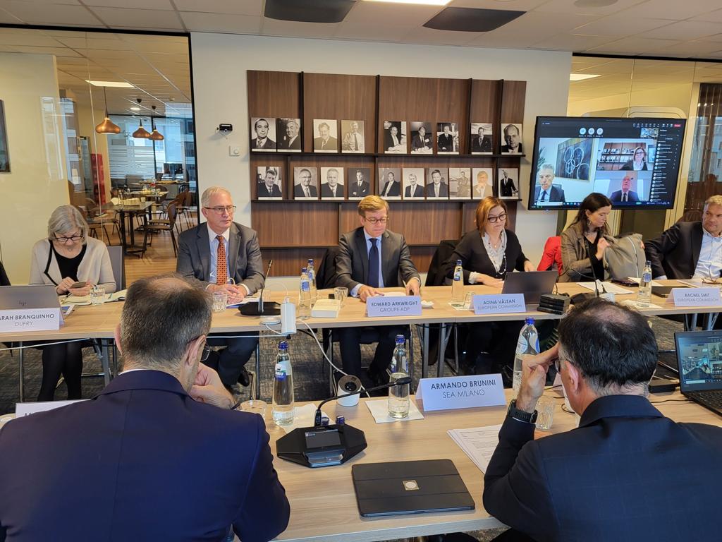 Directorul Aeroportului Cluj a participat la ședința de Board ACI Europe de la Bruxelles / Foto: Aeroportul Internațional Cluj