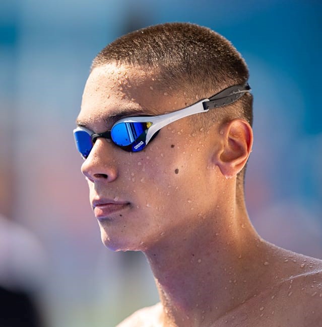 David Popovici este deținătorul recordului mondial în proba de 100m liber /FOTO: David Popovici - Facebook
