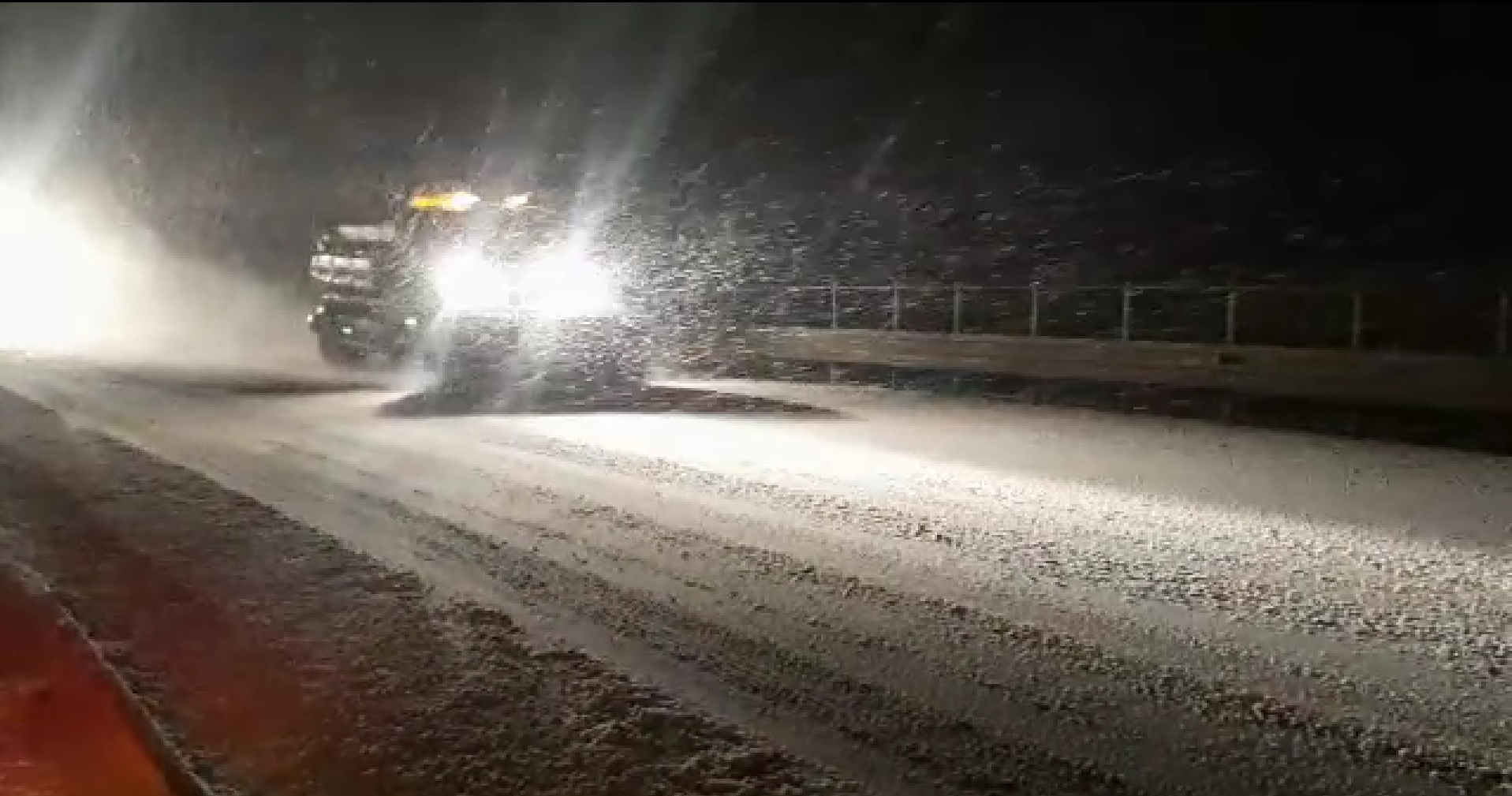Circulație dificilă pe Autostrada Transilvania. FOTO: Captură ecran DRDP Cluj