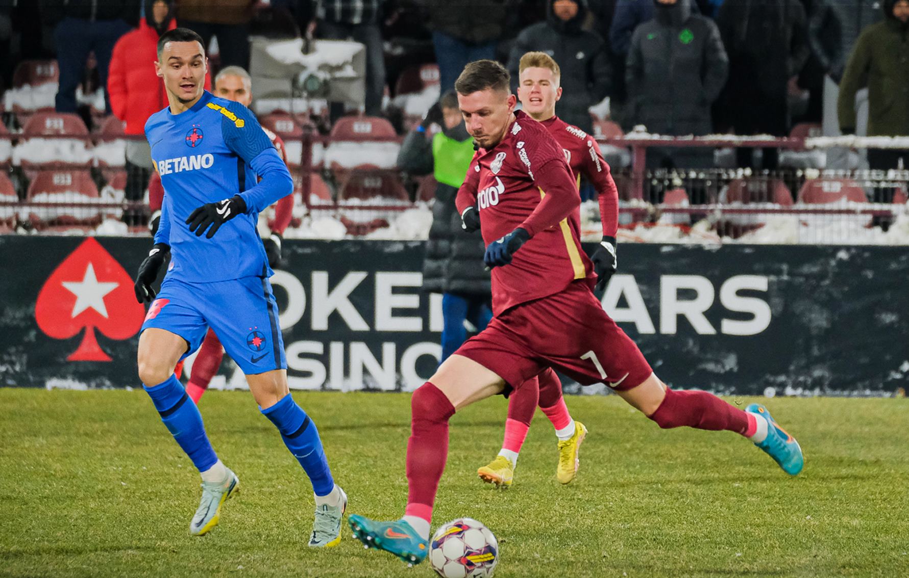 FCSB a învins campioana CFR Cluj cu scorul de 1-0 (0-0)/ Foto: Fotbal Club CFR 1907 CLUJ - Facebook