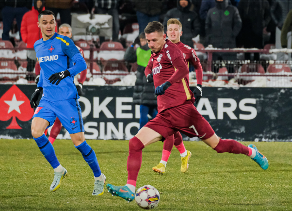 CFR Cluj a pierdut la limită meciul cu FCSB /FOTO: CFR Cluj - Facebook
