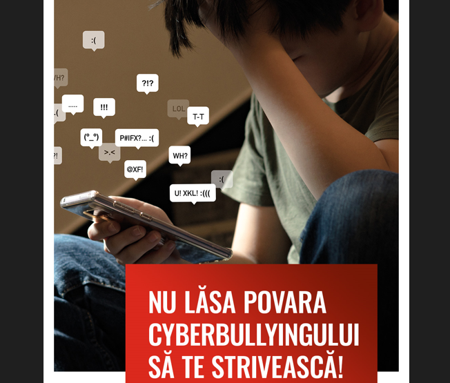 Aproape jumătate dintre copii sunt victime ale cyberbullying-ului / Foto: Salvați Copiii România