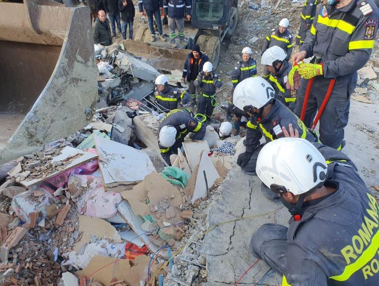 Peste 8 mii de morți după cutremurele din Turcia și Siria/captură foto: IGSU Facebook.com