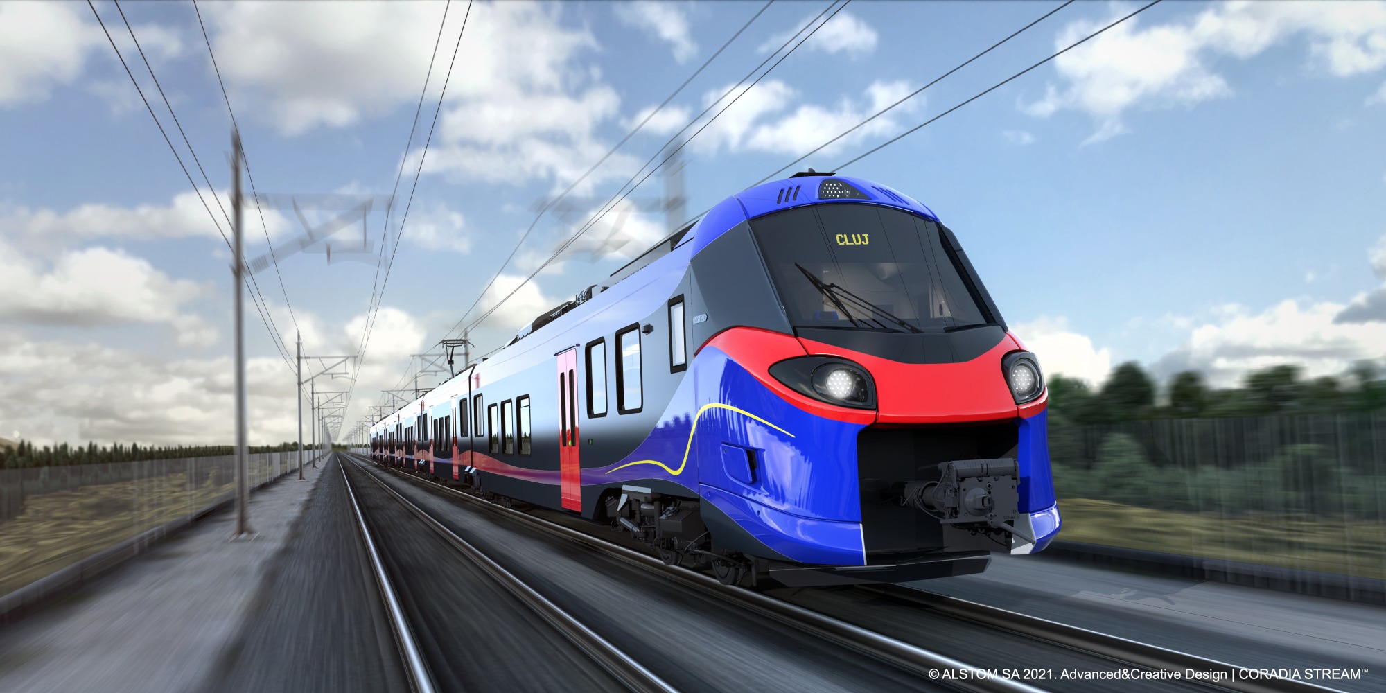 Trenuri electrice de la Cluj la București