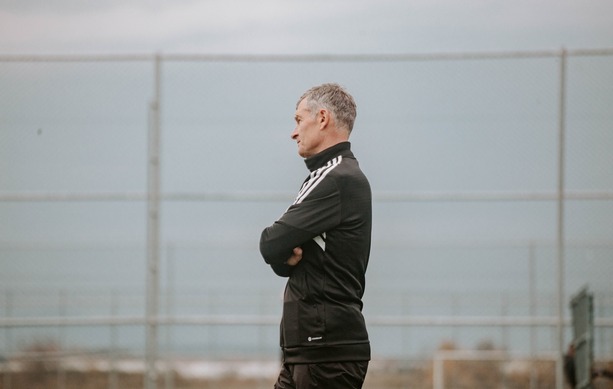 Ioan Ovidiu Sabău este bucuros de venirea lui Dan Nistor /FOTO: FC Universitatea Cluj - Facebook