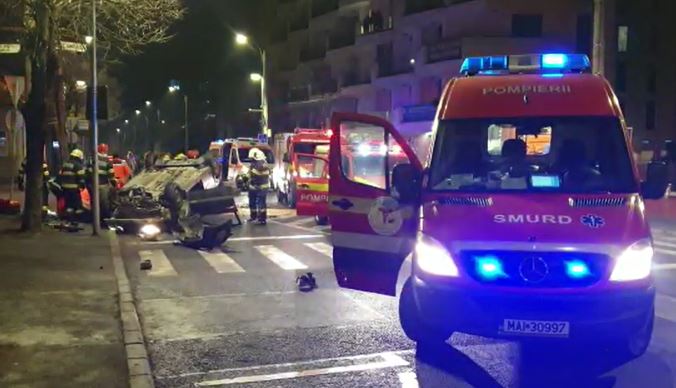 Accident mortal în Cluj-Napoca / Foto: ISU Cluj