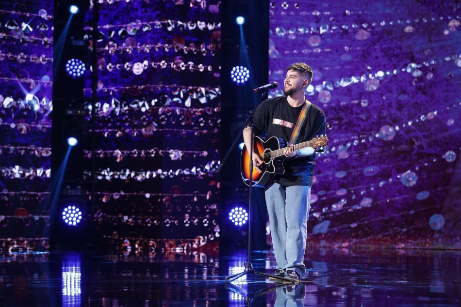 Florin Ciotlăuș a făcut show total și a emoționat juriul de la Românii au talent/ Foto: Românii au talent