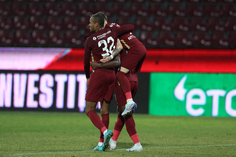 CFR Cluj pleacă în returul cu Lazio cu un gol în dezavantaj /FOTO: CFR Cluj - Facebook