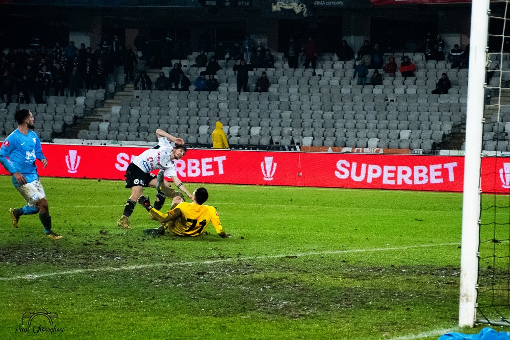 Noroi pe Cluj Arena. Sursă foto Facebook Paul Gheorgheci