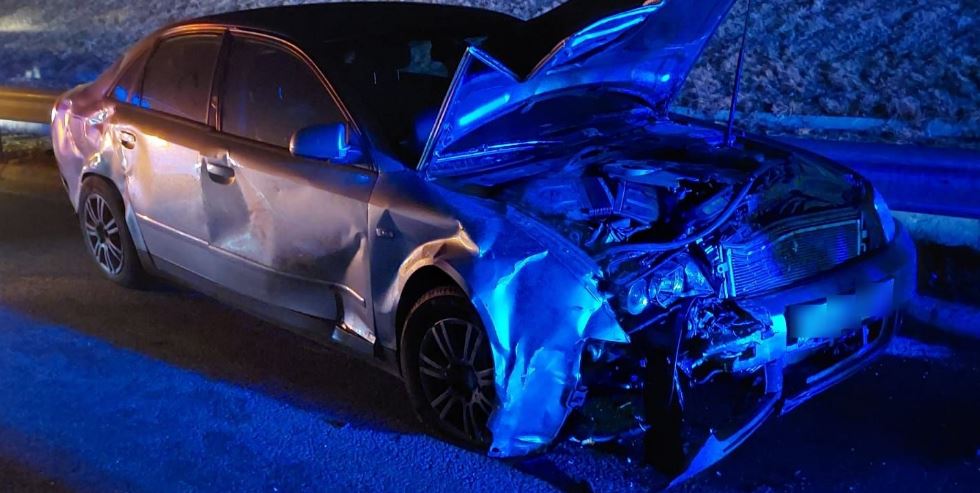 Accident cu victime pe A10 Sebeș-Turda/captură foto ISU Cluj