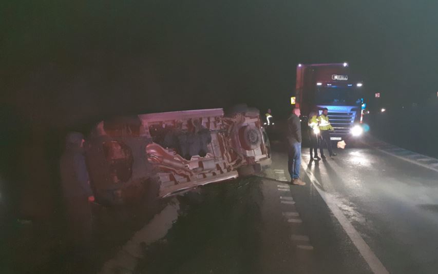 Accident rutier grav în Izvorul-Crișului/captură foto: ISU Cluj