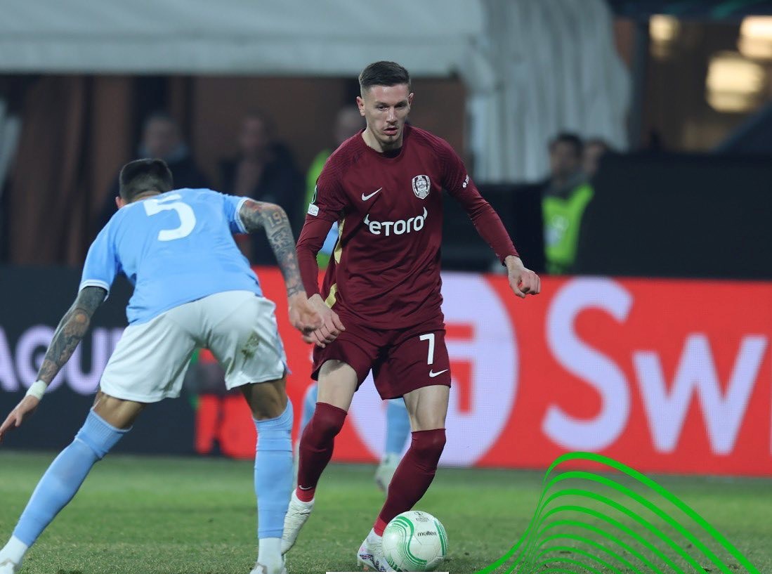 CFR Clu a remizat cu Lazio pe teren propriu /FOTO: CFR Cluj - Facebook