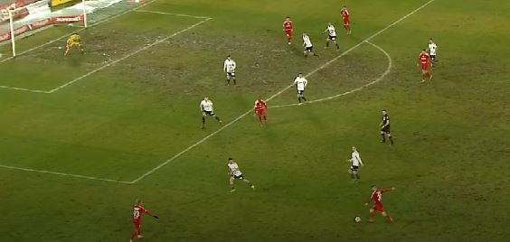 U Cluj 2-0 FC Botoșani/captură video digisport.ro
