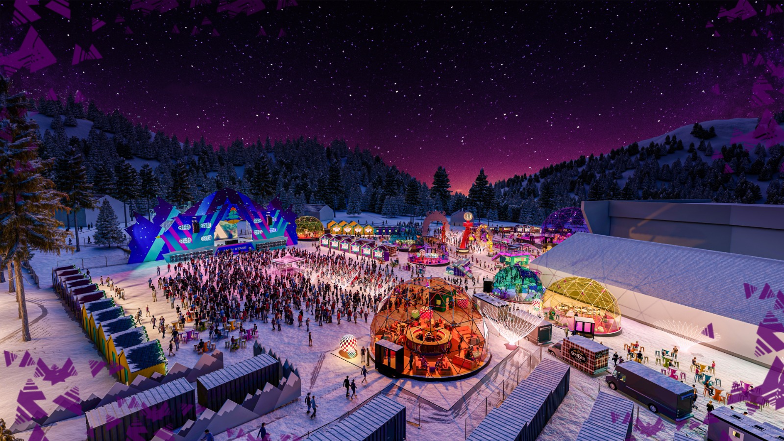 Așa va arăta festivalul Massif/ Foto: organizatori
