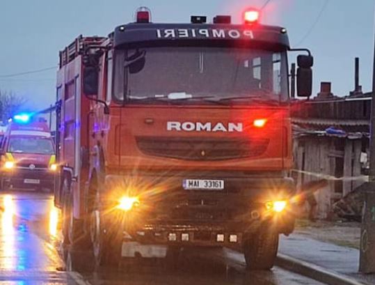 Incendiu izbucnit la un apartament din cartierul Iris / Foto: captură ecran Facebook - ISU Cluj