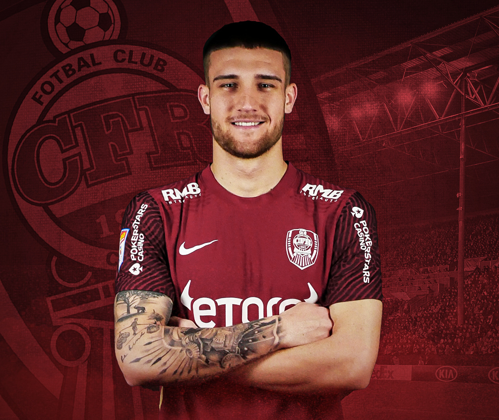 Daniel Bîrligea /FOTO: CFR Cluj - Facebook