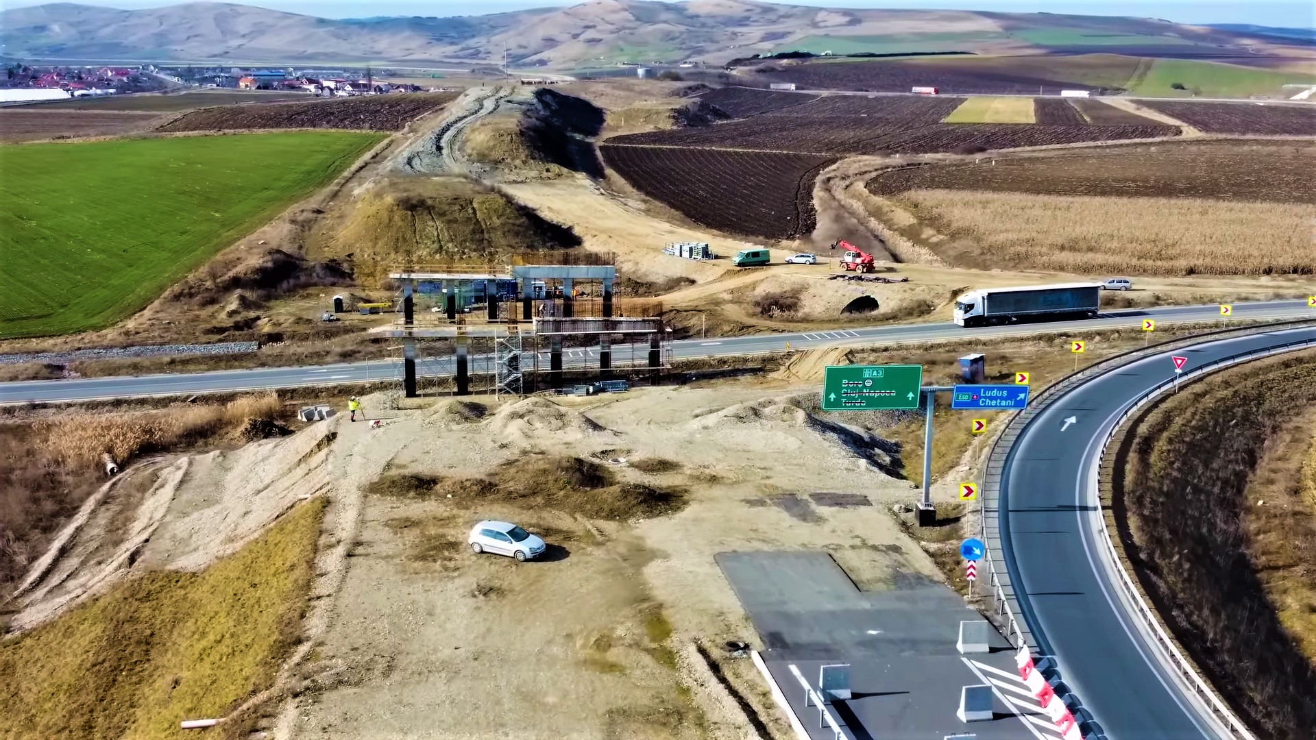 Avans pe singurul lot lipsă din Autostrada Transilvania