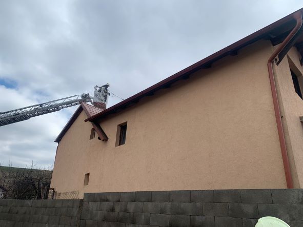 Un incendiu a izbucnit