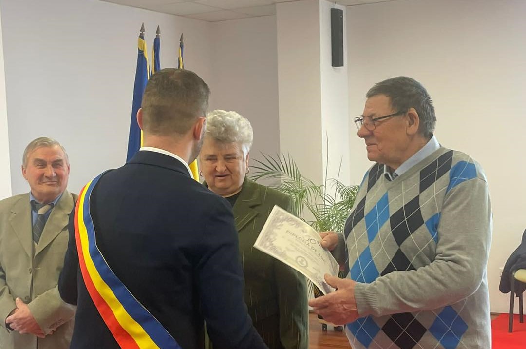 Trei cupluri din Florești sărbătoresc „Nunta de aur”