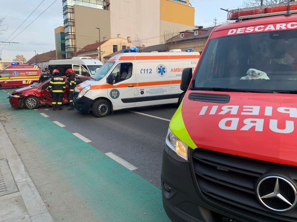 Un accident rutier a avut loc