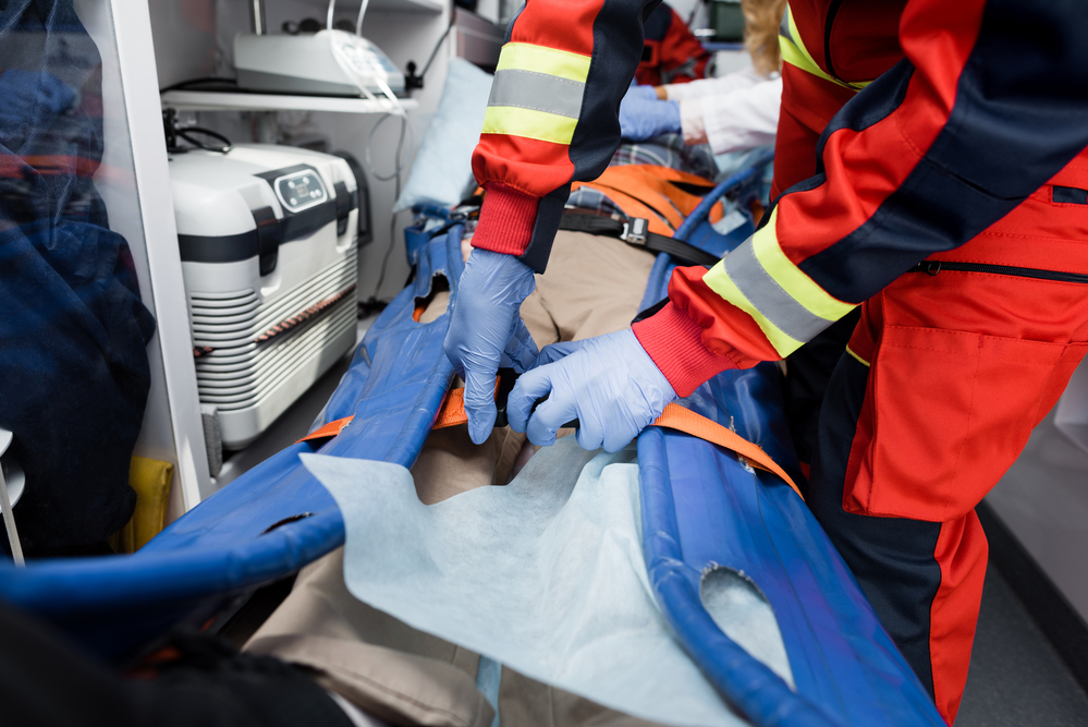 Bărbatul a fost transportat la spital/ Foto: depositphotos.com