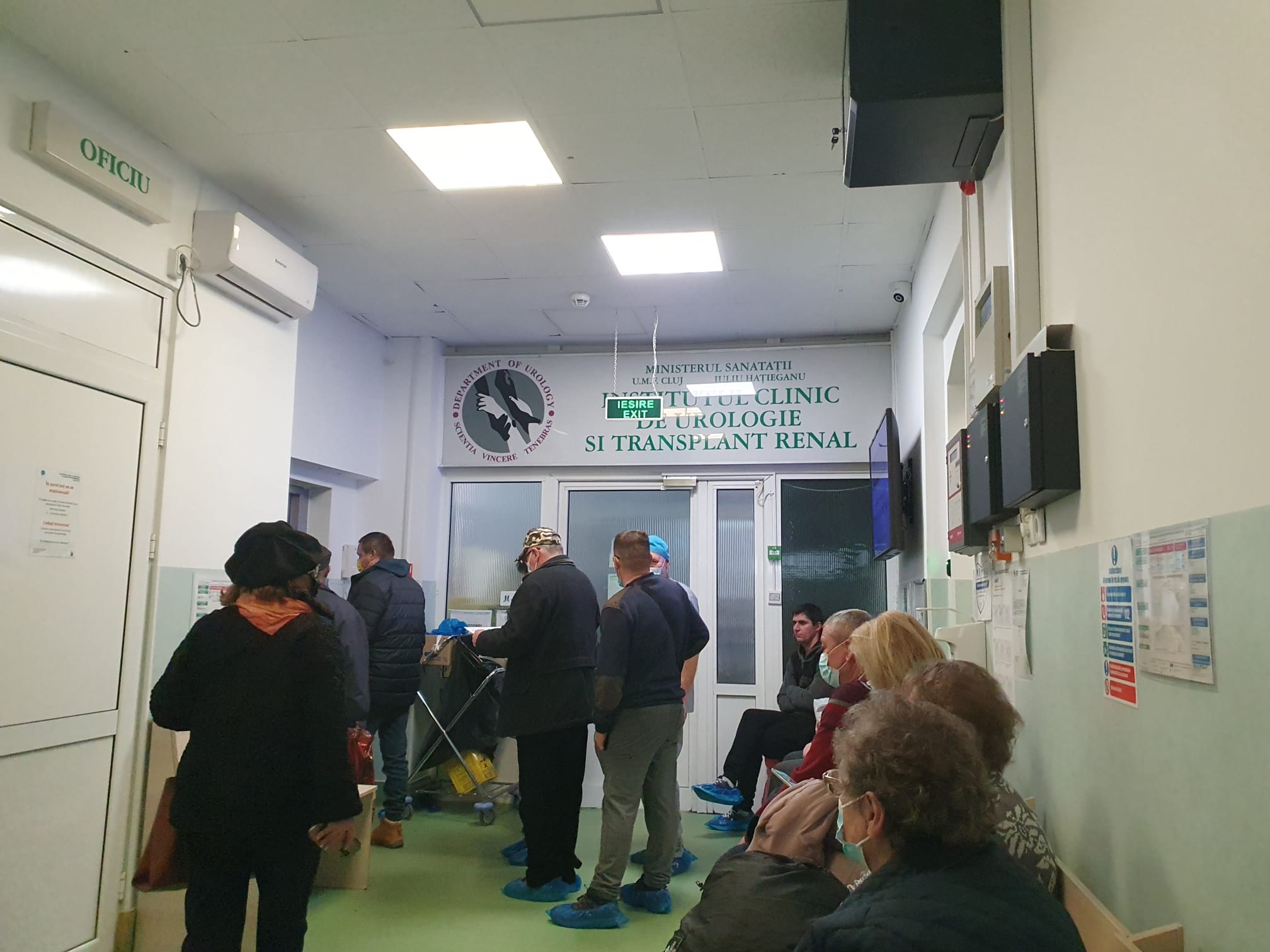 Institutul de Transplant Renal continuă să funcționeze într-un pod neautorizat. FOTO: Monitorul de Cluj