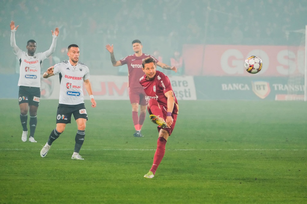 U-CFR pe Cluj Arena. Sursă foto Facebook Fotbal Club CFR 1907 Cluj