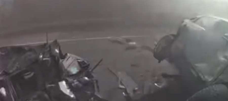 captură video Facebook Info Trafic România