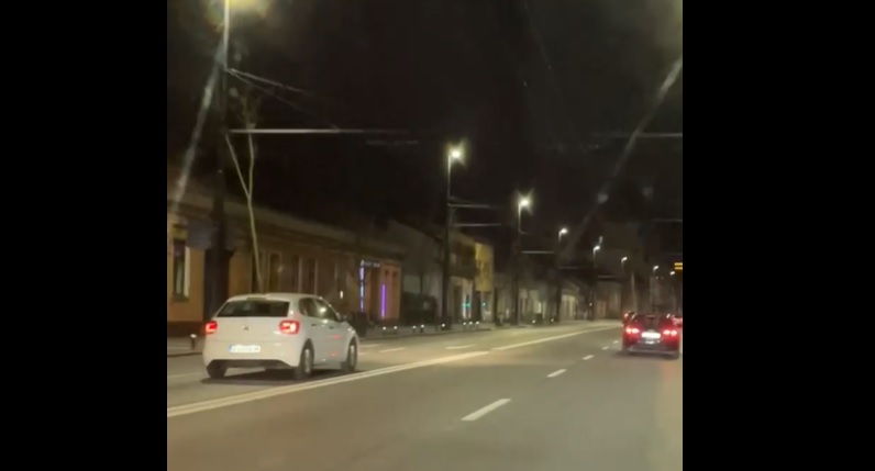 captură video Facebook Info Trafic Cluj-Napoca