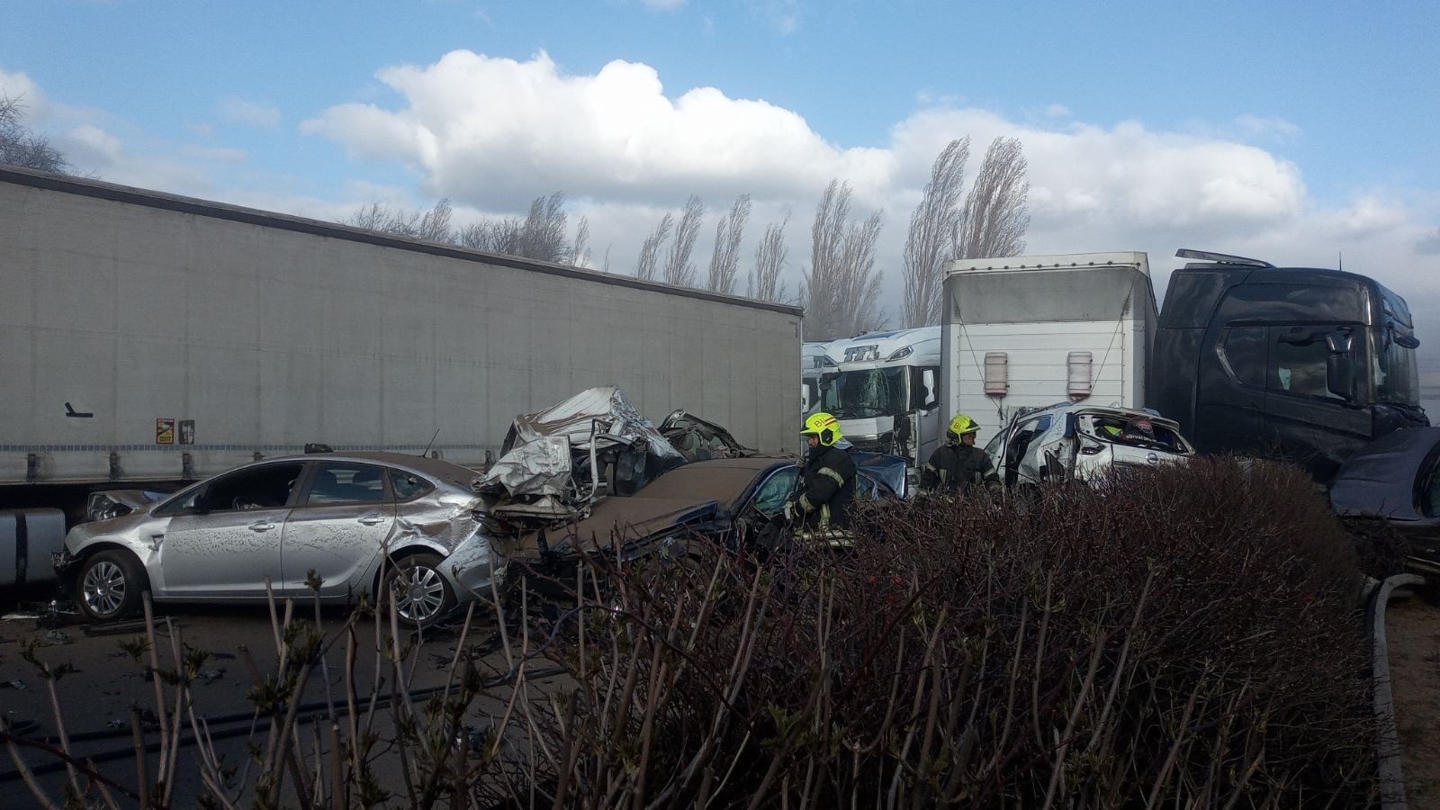 Accidentul din Ungaria /FOTO: police.hu