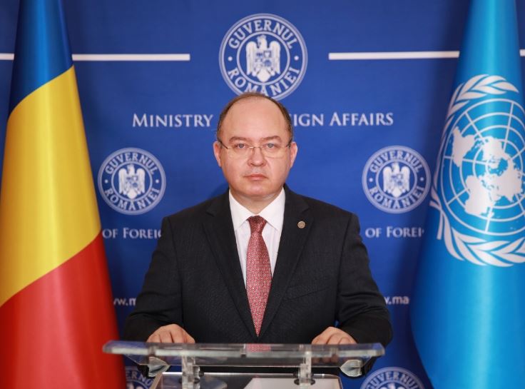 Ministrul de Externe Bogdan Aurescu