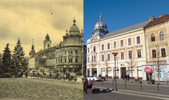 Trecem zilnic pe lângă clădiri impresionante care ne uimesc cu frumusețea lor/ Foto 1: Amintiri din Vechiul Cluj - Facebook