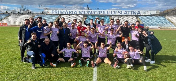 Unirea Dej s-a calificat în premieră în play-off-ul Ligii a 2-a /FOTO: Unirea Dej - Facebook