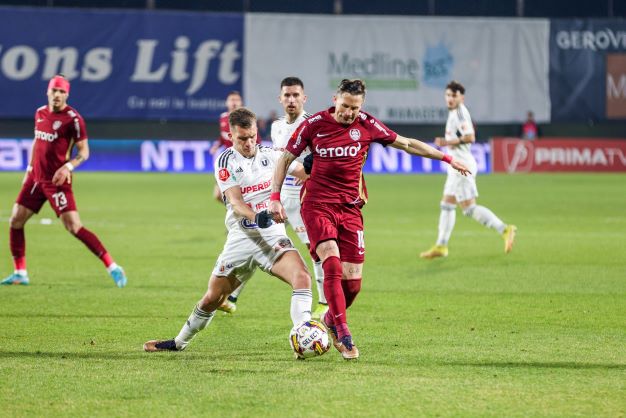CFR Cluj a câștigat meciul împotriva echipei FC Universitatea Cluj