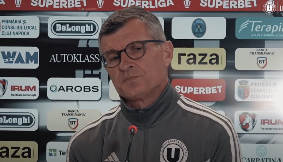 FC Universitatea Cluj joacă luni