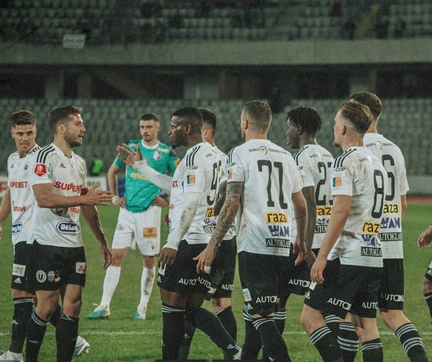 „U” a triumfat în primul meci din play-out /FOTO: FC Universitatea Cluj - Facebook