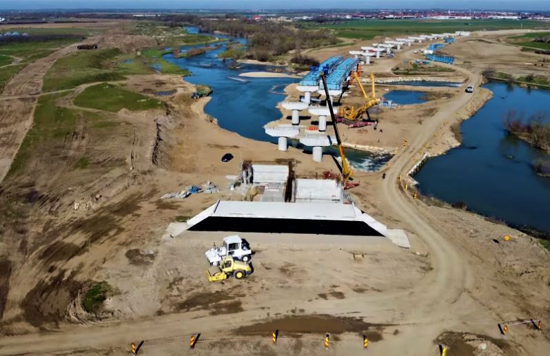 Primii kilometri de drum expres din Ardeal/foto: Asociația Pro Infrastructura Facebook.com