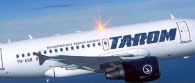 Amenințare cu bombă la bordul unei aeronave Tarom/Foto: Tarom Facebook.com