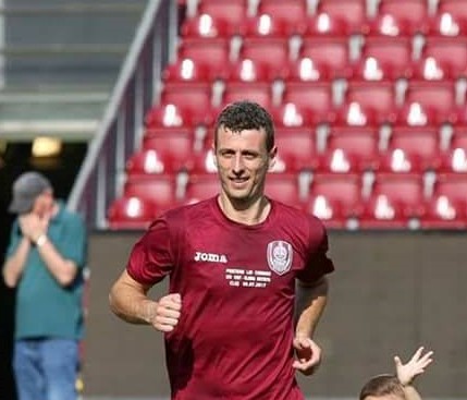 Cosmin Tilincă a jucat la CFR Cluj la mijlocului anilor 2000 /FOTO: Cosmin Tilincă - Facebook
