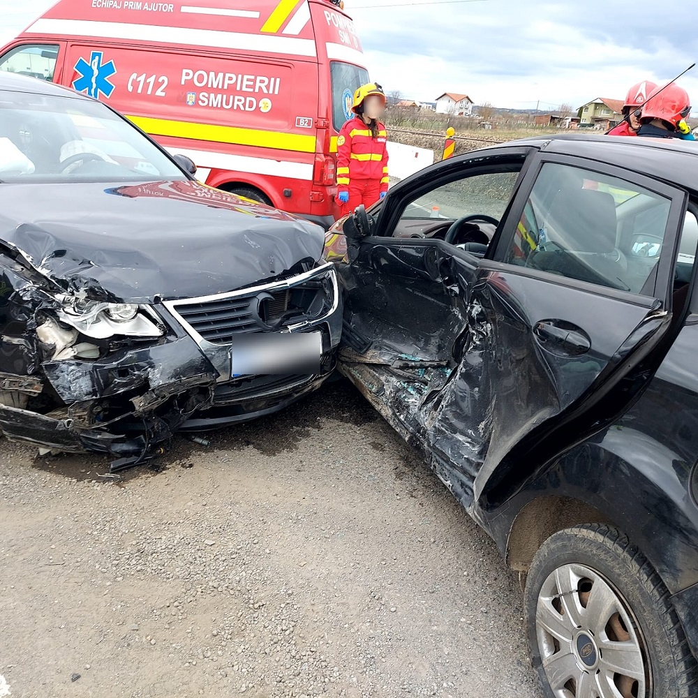 Accident Câmpenești. Sursă foto ISU Cluj