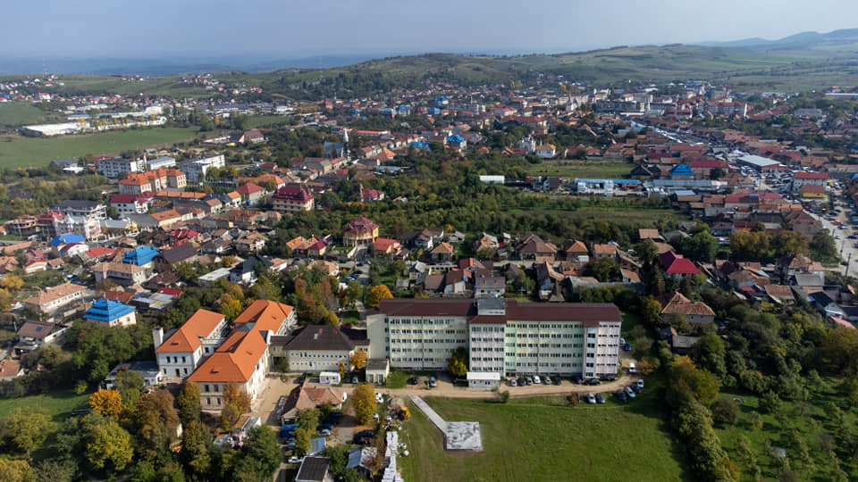 Spitalul Orășenesc Huedin. FOTO: Facebook/ Mircea Moroșan